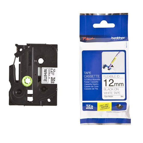 برچسب لیبل پرینتر برادر Brother TZe-FX231