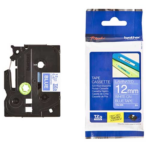 برچسب لیبل پرینتر برادر Brother TZe-535