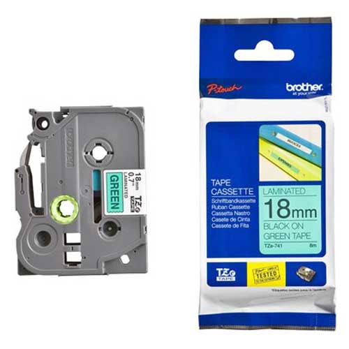 برچسب لیبل پرینتر برادر Brother TZe-741