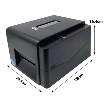 ابعاد لیبل پرینتر تی اس سی مدل TE300