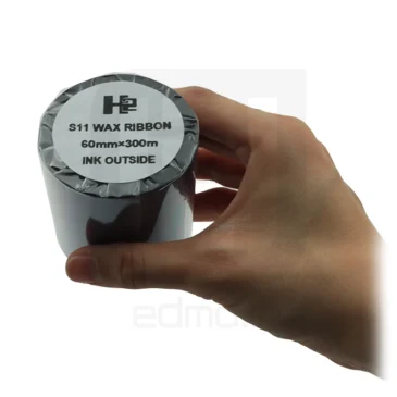 اندازه ریبون لیبل پرینتر H2 WAX 60×300