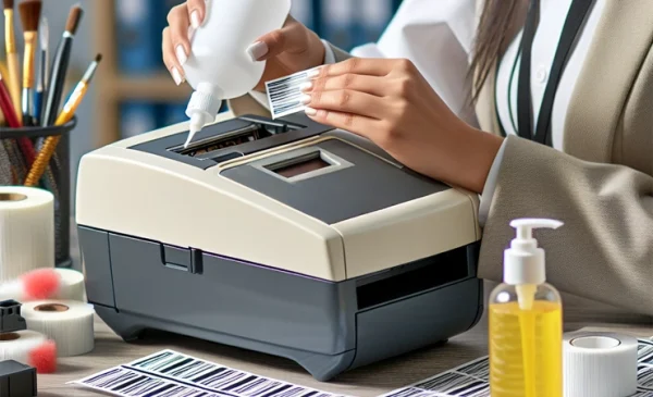 نگهداری لیبل پرینتر رومیزی