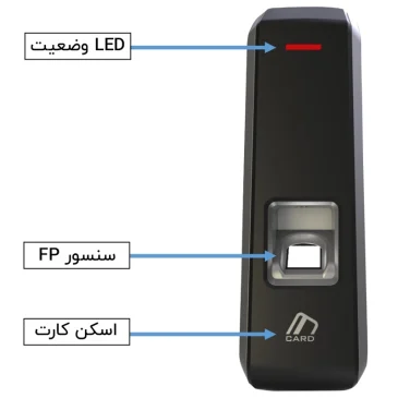حضور و غیاب و کنترل تردد AC2000