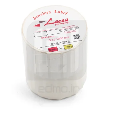 لیبل جواهر ایتالیایی هزار عددی سایز 84 در 11 mm